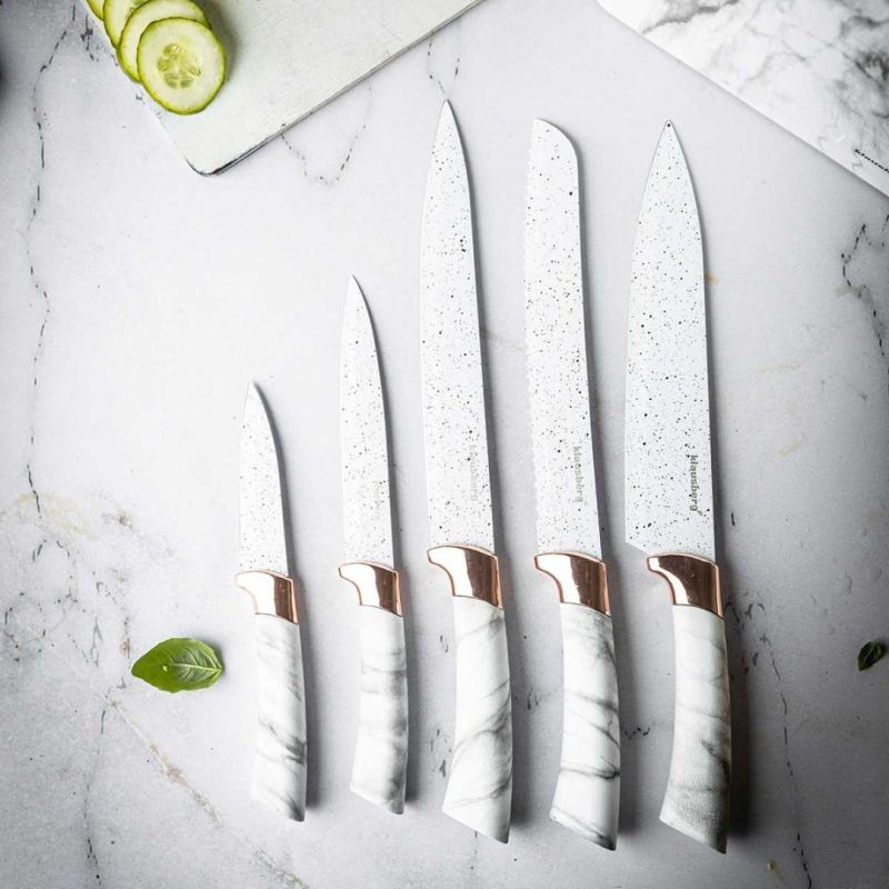 ZESTAW 5 NOŻY KUCHENNYCH W BLOKU KLAUSBERG KB-7769 - obrazek 9