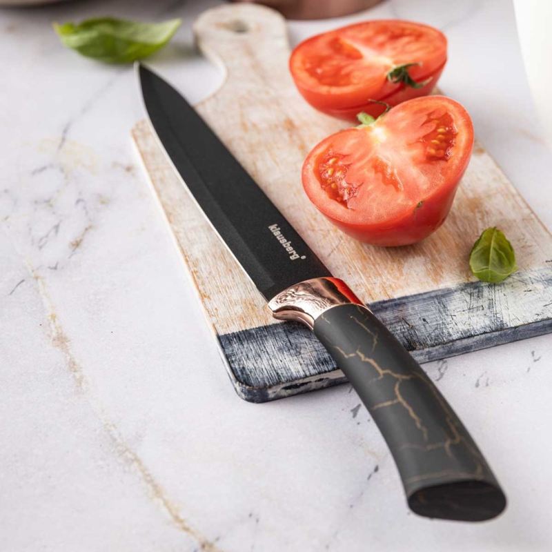 ZESTAW 5 NOŻY KUCHENNYCH W STOJAKU KLAUSBERG KB-7799 - obrazek 11