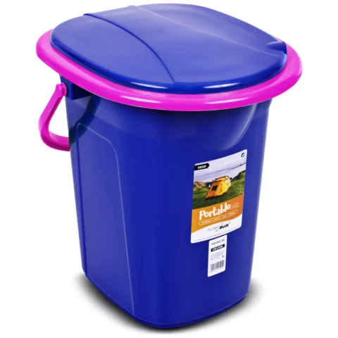 Toaleta turystyczna GreenBlue GB320BR granatowo-różowa