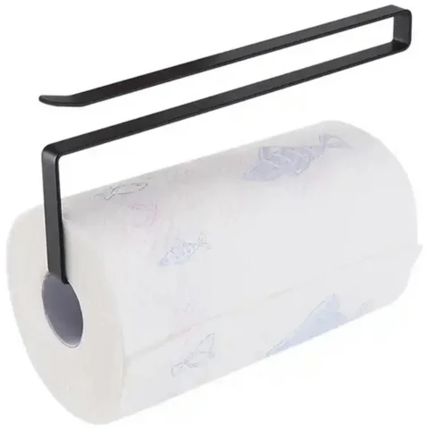 AG704C Uchwyt na ręcznik papier. czarny