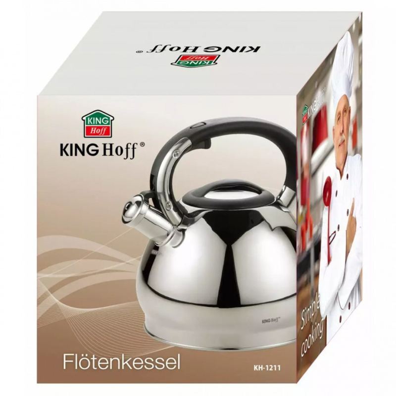 Czajnik z gwizdkiem Kinghoff 3,4L KH-1211 - obrazek 3