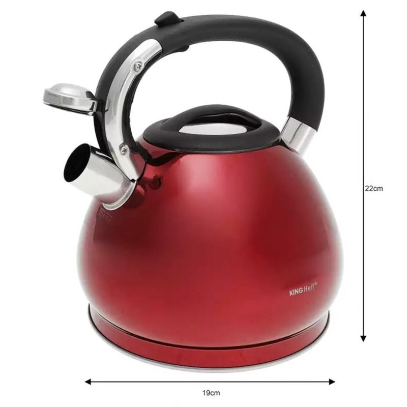 Czajnik z gwizdkiem Kinghoff 3,4L KH-1212 - obrazek 6