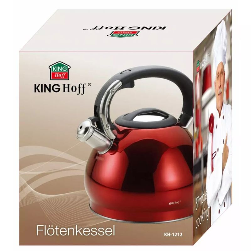 Czajnik z gwizdkiem Kinghoff 3,4L KH-1212 - obrazek 7