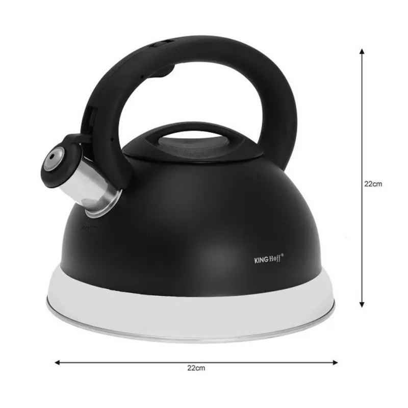 Czajnik z gwizdkiem Kinghoff 3L KH-1225 - obrazek 4