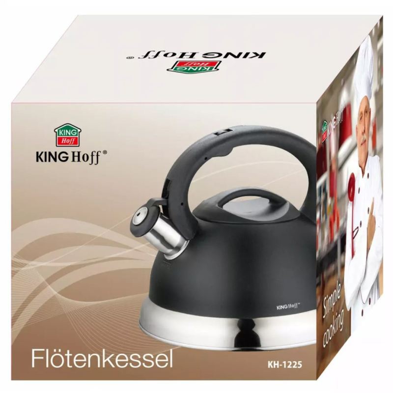 Czajnik z gwizdkiem Kinghoff 3L KH-1225 - obrazek 6