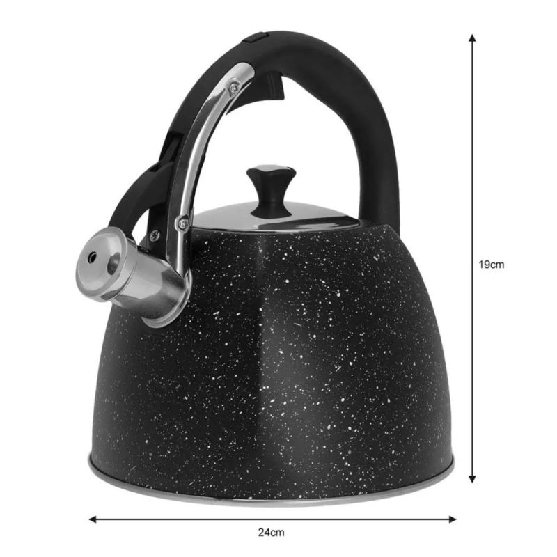 CZAJNIK Z GWIZDKIEM KLAUSBERG 2,2L KB-7412 - obrazek 6