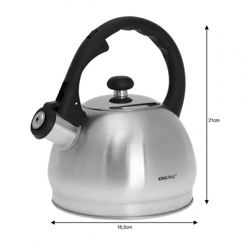 CZAJNIK Z GWIZDKIEM KINGHOFF 1,8L KH-3773 - obrazek 3
