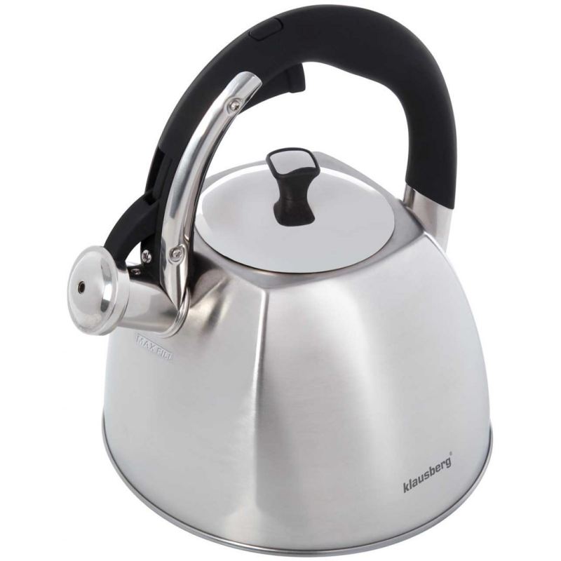 CZAJNIK Z GWIZDKIEM KLAUSBERG 2,2L KB-7409