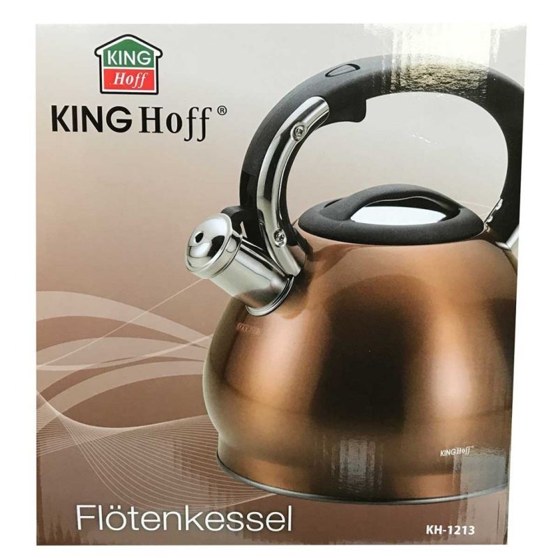 Czajnik z gwizdkiem Kinghoff 3,4L KH-1213 - obrazek 3