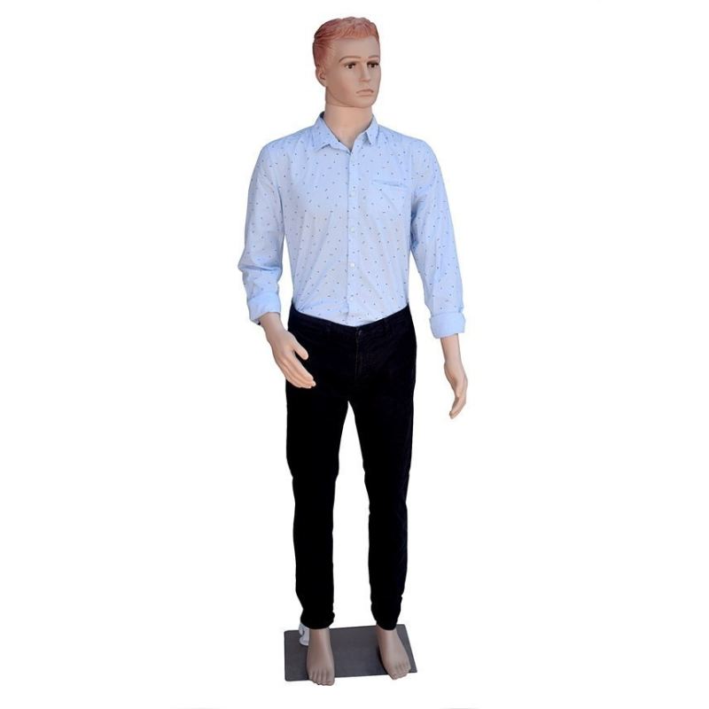 Manekin Wystawowy Męski Pełnopostaciowy 187CM Sklepowy Stalowa Podstawa - obrazek 5