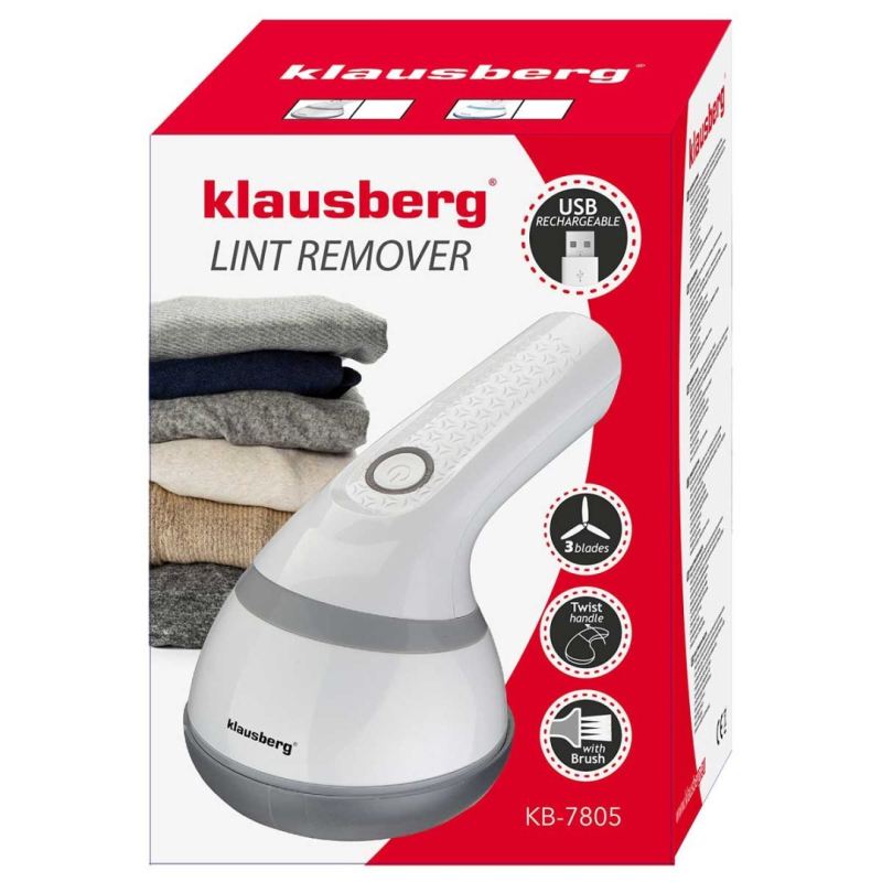 AKUMULATOROWA GOLARKA DO UBRAŃ USUWANIA ZMECHACEŃ KLAUSBERG KB-7805 - obrazek 10