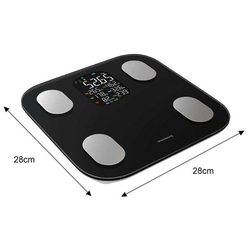 ANALITYCZNA WAGA ŁAZIENKOWA SMART IOS ANDROID KLAUSBERG KB-7854 - obrazek 5