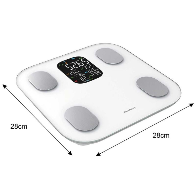 ANALITYCZNA WAGA ŁAZIENKOWA SMART IOS ANDROID KLAUSBERG KB-7855 - obrazek 5