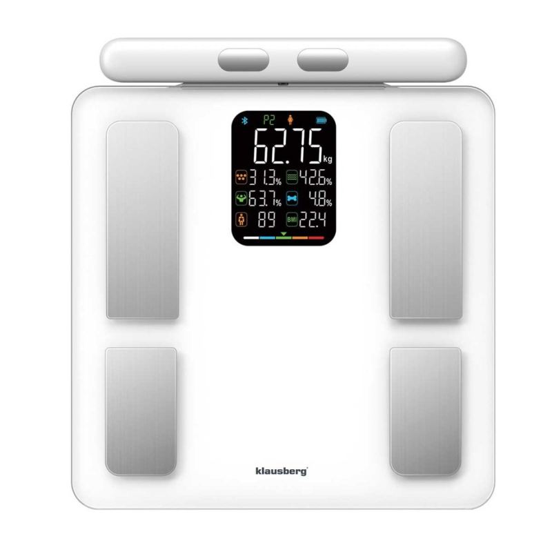 ANALITYCZNA WAGA ŁAZIENKOWA SMART IOS ANDROID KLAUSBERG KB-7857 - obrazek 9