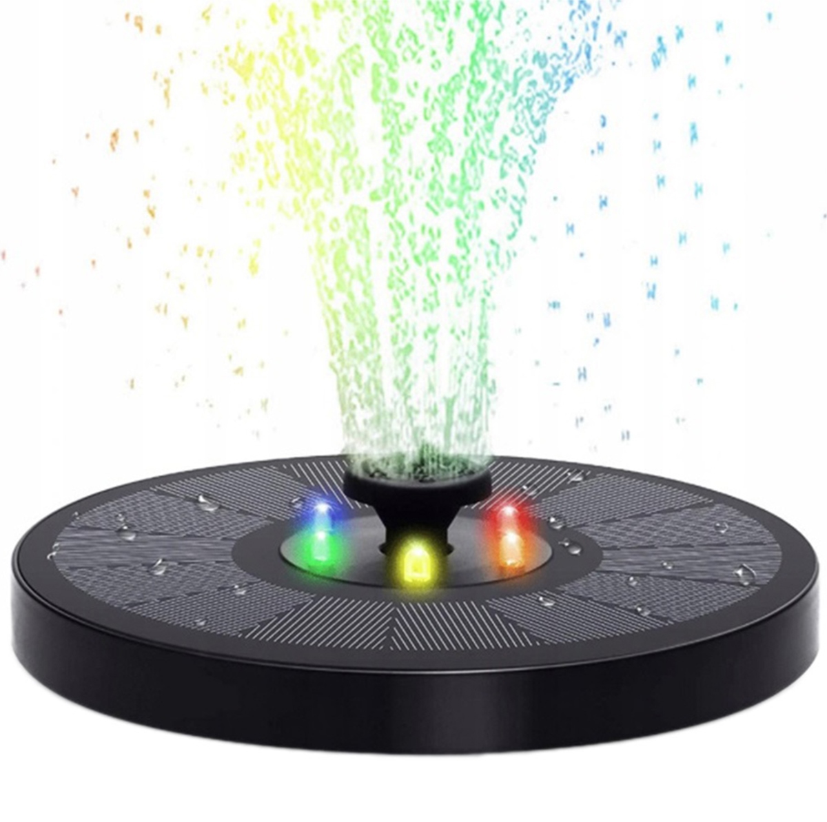 ZD70G Solarna fontanna do oczka wodnego rgb