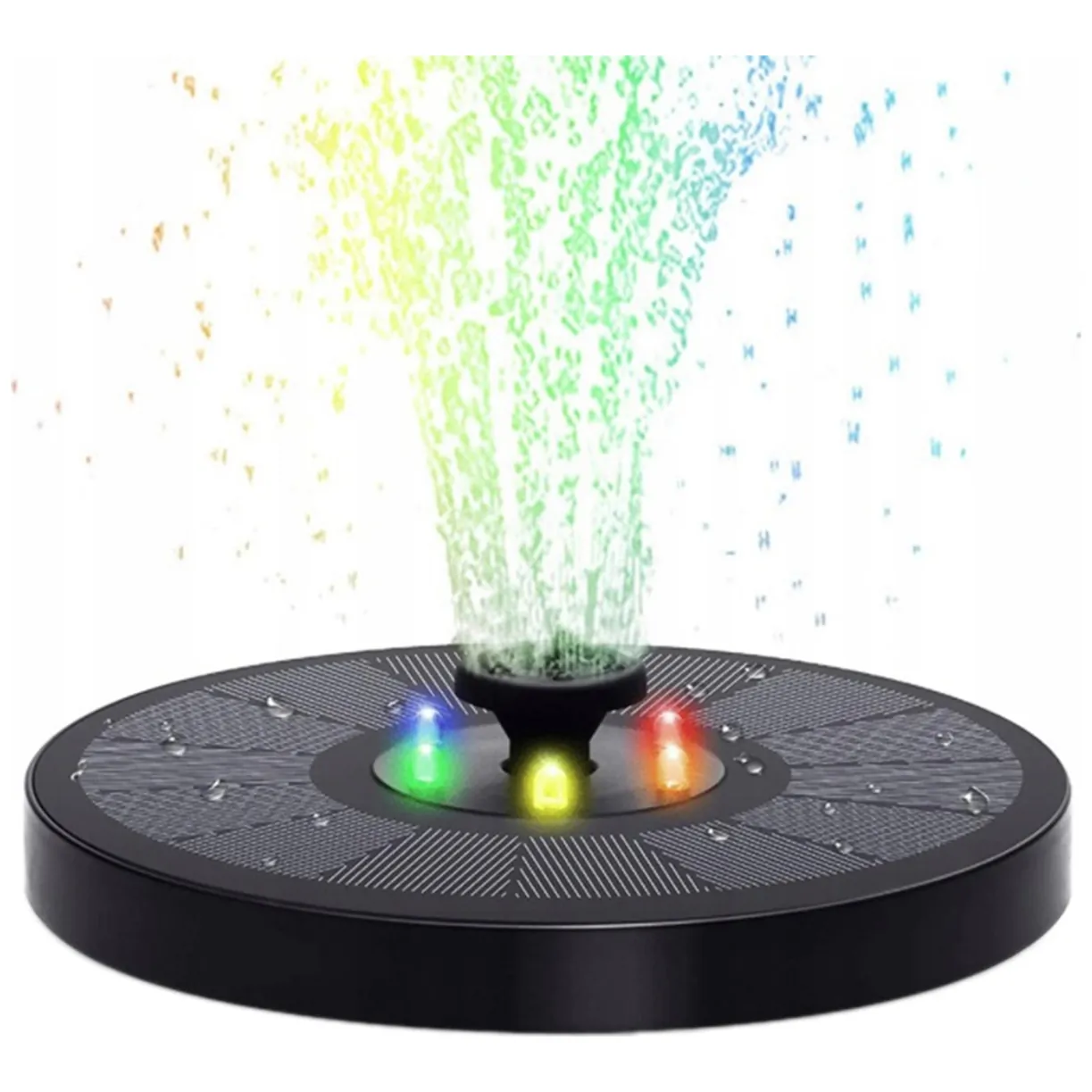 ZD70G Solarna fontanna do oczka wodnego rgb