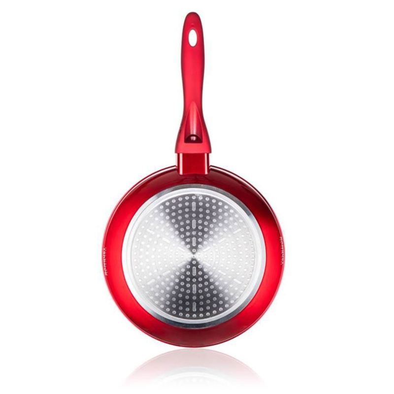 PATELNIA GRANITOWA 28cm BANQUET METALLIC RED - obrazek 4