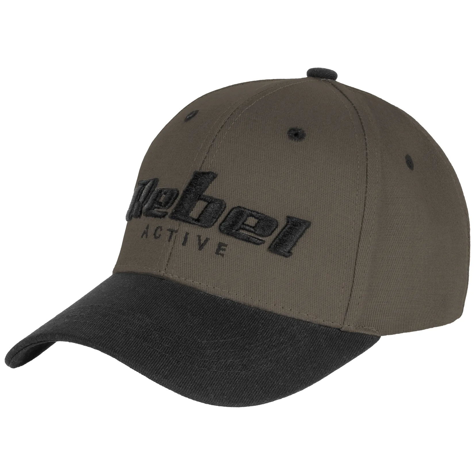 Czapka z daszkiem Rebel Active , kolor czarno-brązowy , rozmiar M - obrazek 2