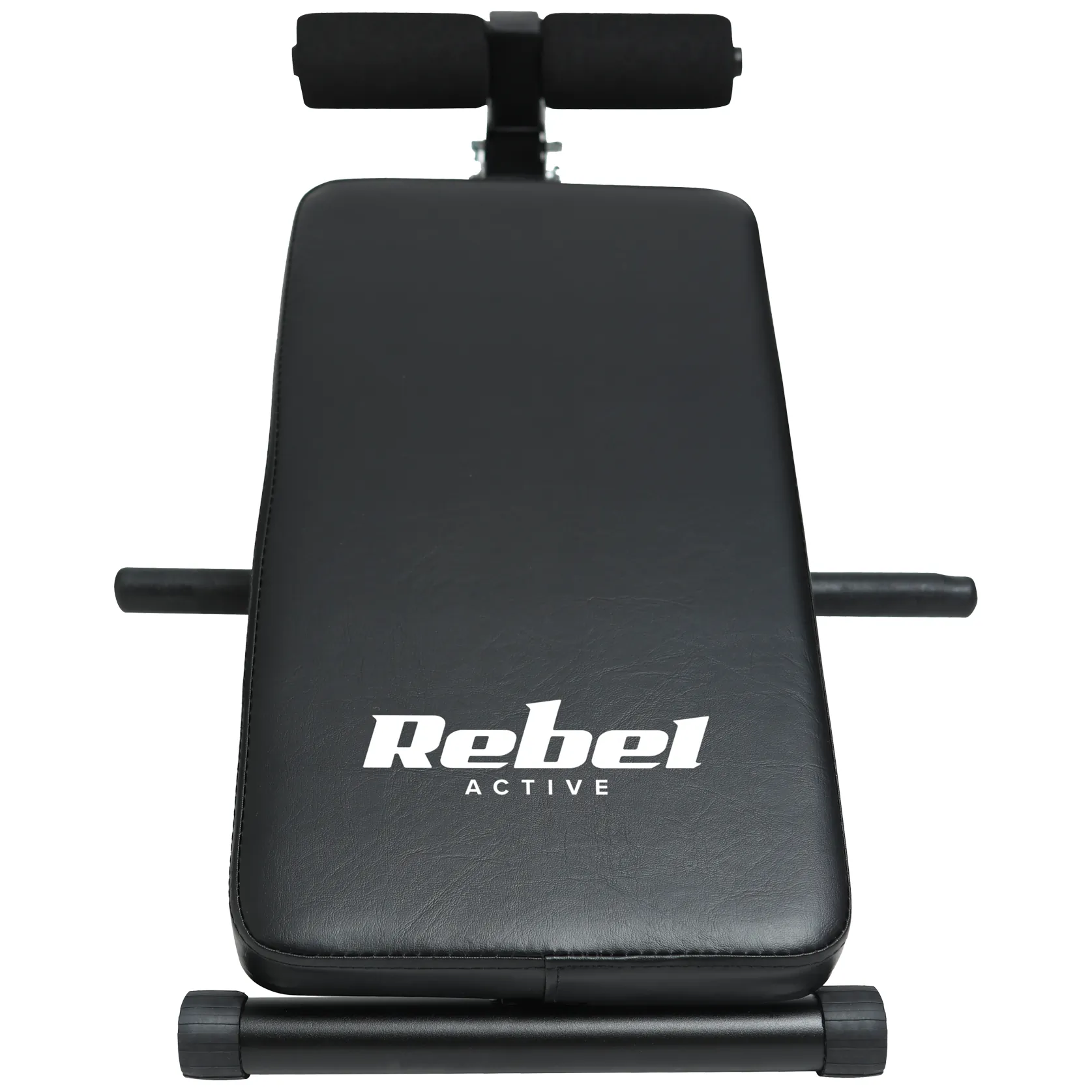 Ławka treningowa skośna do ćwiczenia mięśni brzucha , REBEL ACTIVE - obrazek 5
