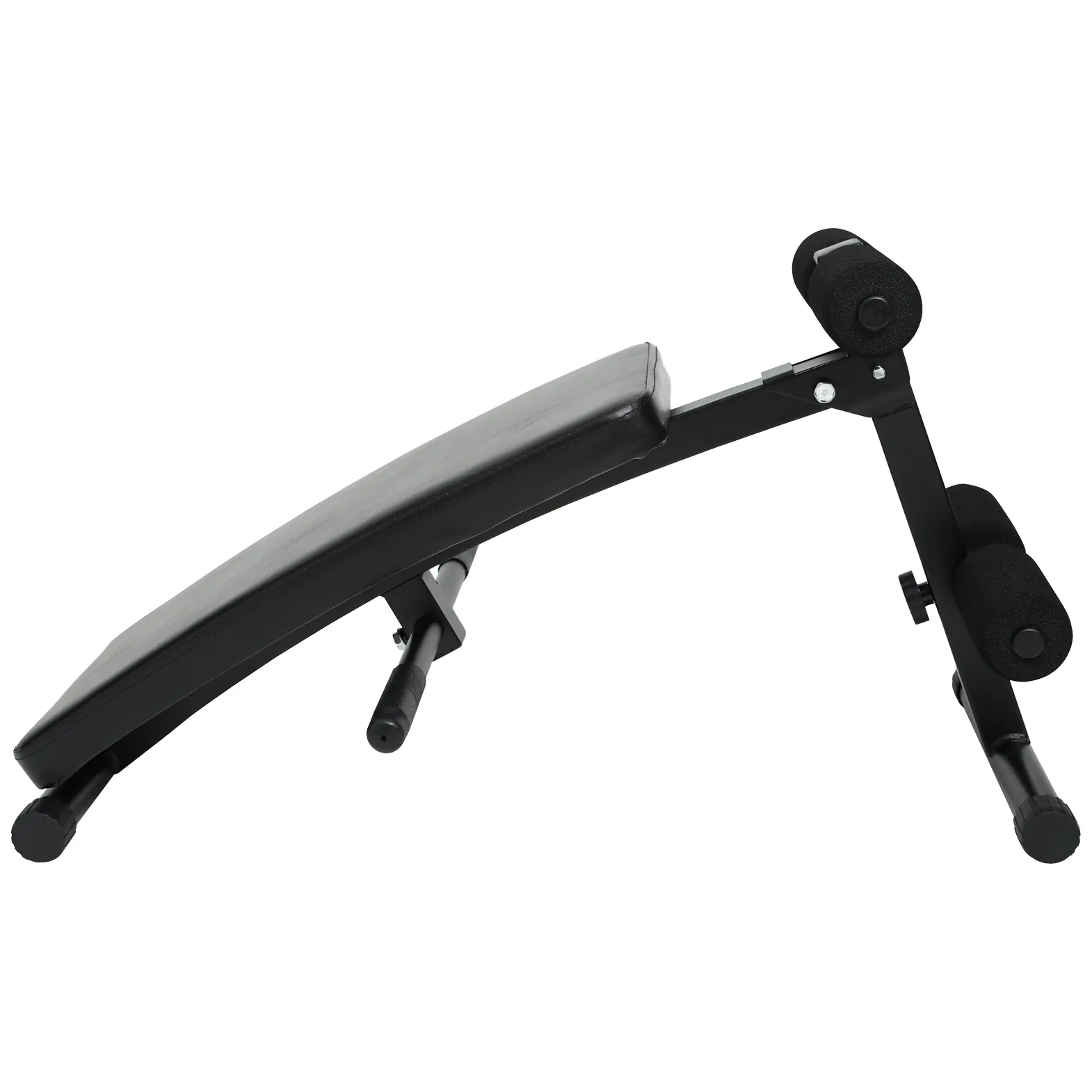Ławka treningowa skośna do ćwiczenia mięśni brzucha , REBEL ACTIVE - obrazek 7