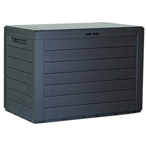 Skrzynia ogrodowa Woodebox 190L MBWL190 antracyt