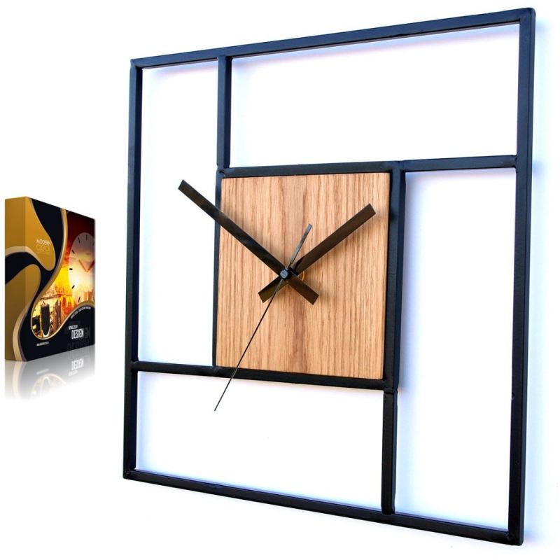 ZEGAR ŚCIENNY METALOWY LOFT STEVE - obrazek 4