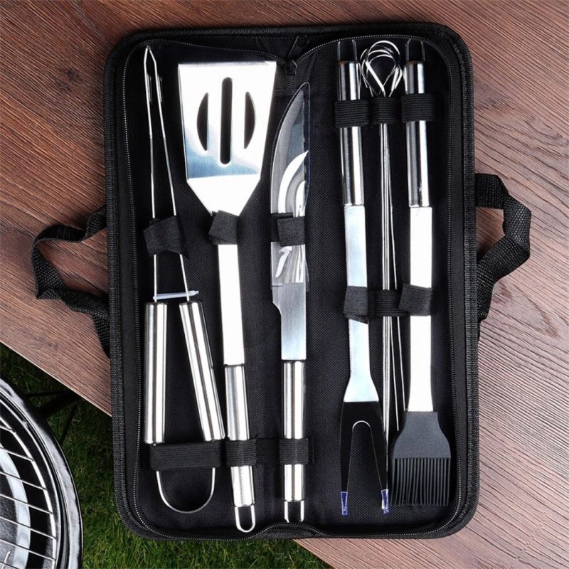 ZESTAW 10 PRZYBORÓW DO GRILLA W ETUI 489298 - obrazek 2