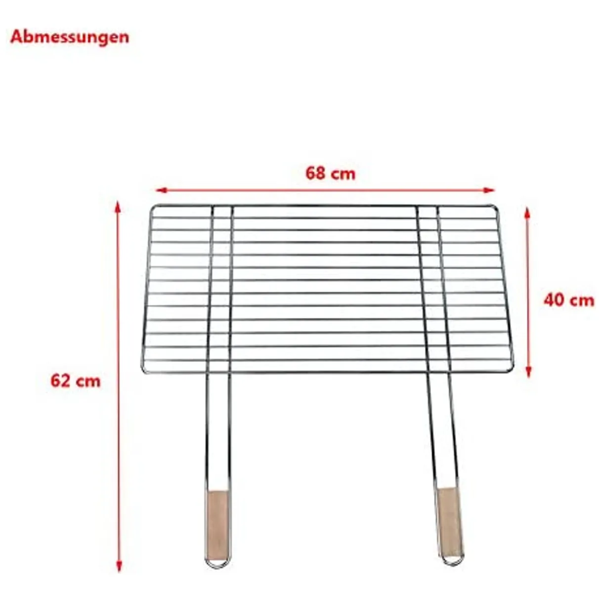 Ruszt grillowy 68x40cm Master Grill MG254 - obrazek 2
