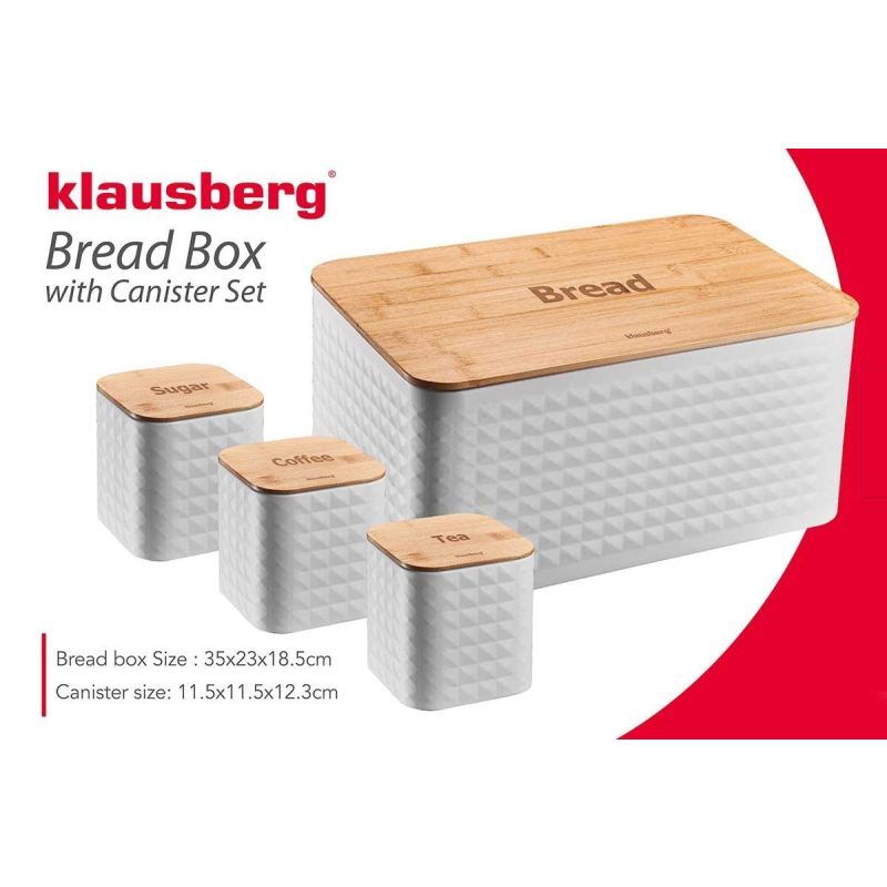 CHLEBAK KLAUSBERG Z ZESTAWEM POJEMNIKÓW KB-7483 - obrazek 3