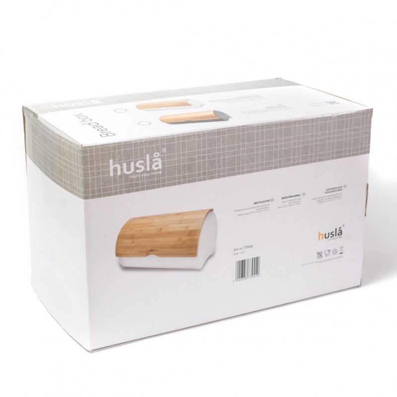 CHLEBAK POJEMNIK NA PIECZYWO HUSLA 73944 WHITE - obrazek 6