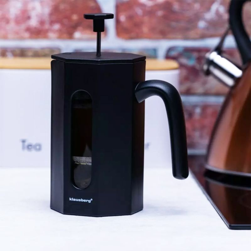 ZAPARZACZ TŁOKOWY DO KAWY/HERBATY 800ml KLAUSBERG KB-7678 - obrazek 2