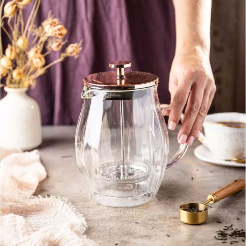 ZAPARZACZ TŁOKOWY DO KAWY/HERBATY TERMICZNY 600ml KLAUSBERG KB-7722 - obrazek 8