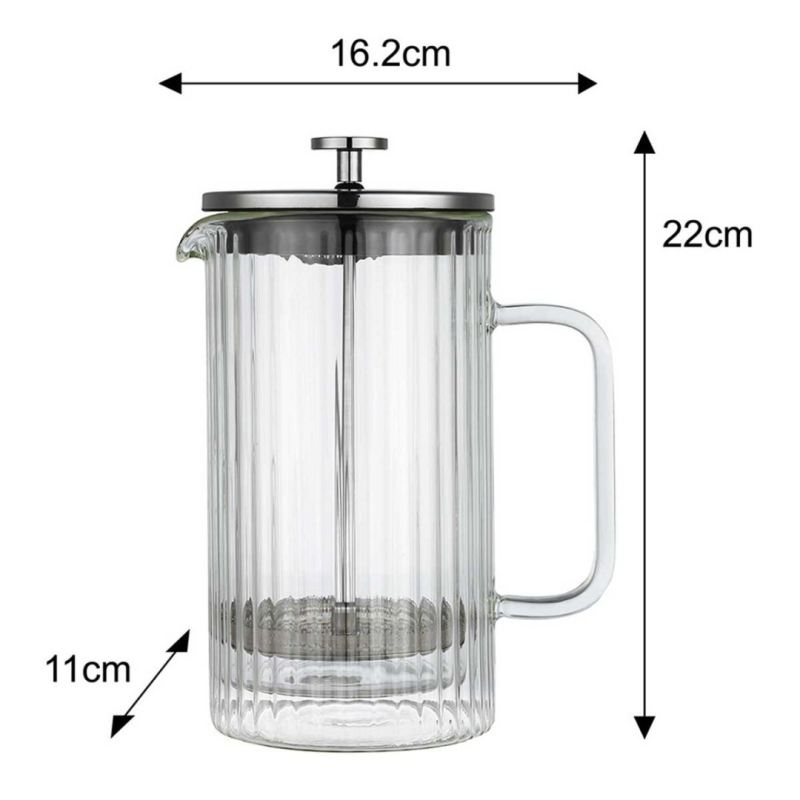 ZAPARZACZ TŁOKOWY DO KAWY/HERBATY TERMICZNY 1000ml KLAUSBERG KB-7758 - obrazek 9
