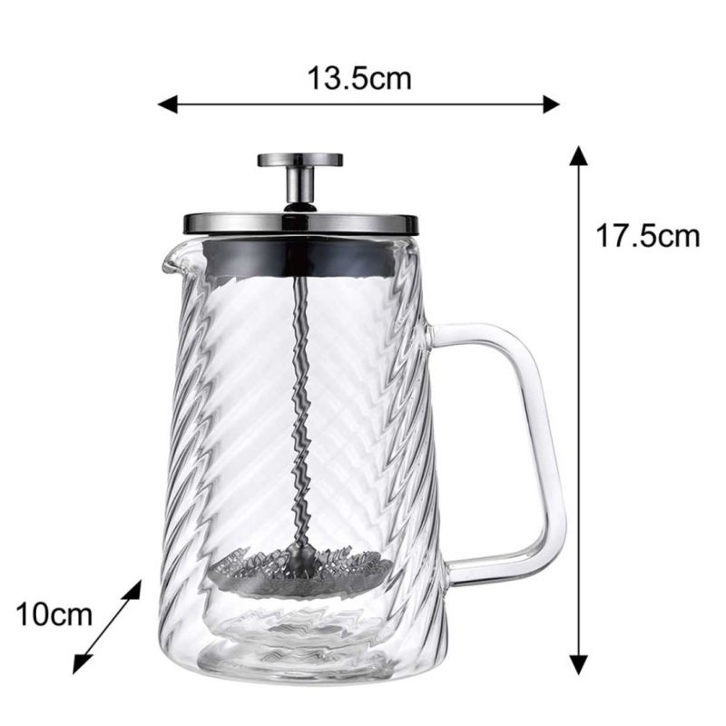 ZAPARZACZ TŁOKOWY DO KAWY/HERBATY TERMICZNY 350ml KLAUSBERG KB-7762 - obrazek 9