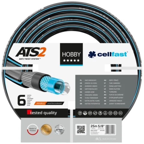 Wąż ogrodowy Cellfast Hobby ATS2 5/8" 25m
