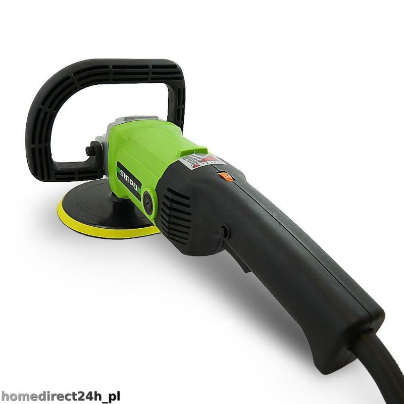 Polerka samochodowa 1200W akcesoria gąbki zestaw - obrazek 2