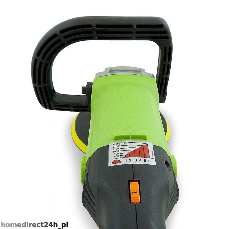 Polerka samochodowa 1200W akcesoria gąbki zestaw - obrazek 3