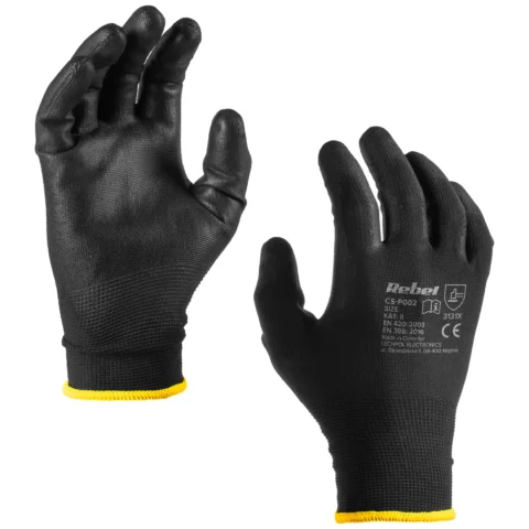 Rękawice robocze poliuretanowe CS-P002 r.8 M (12kpl.)