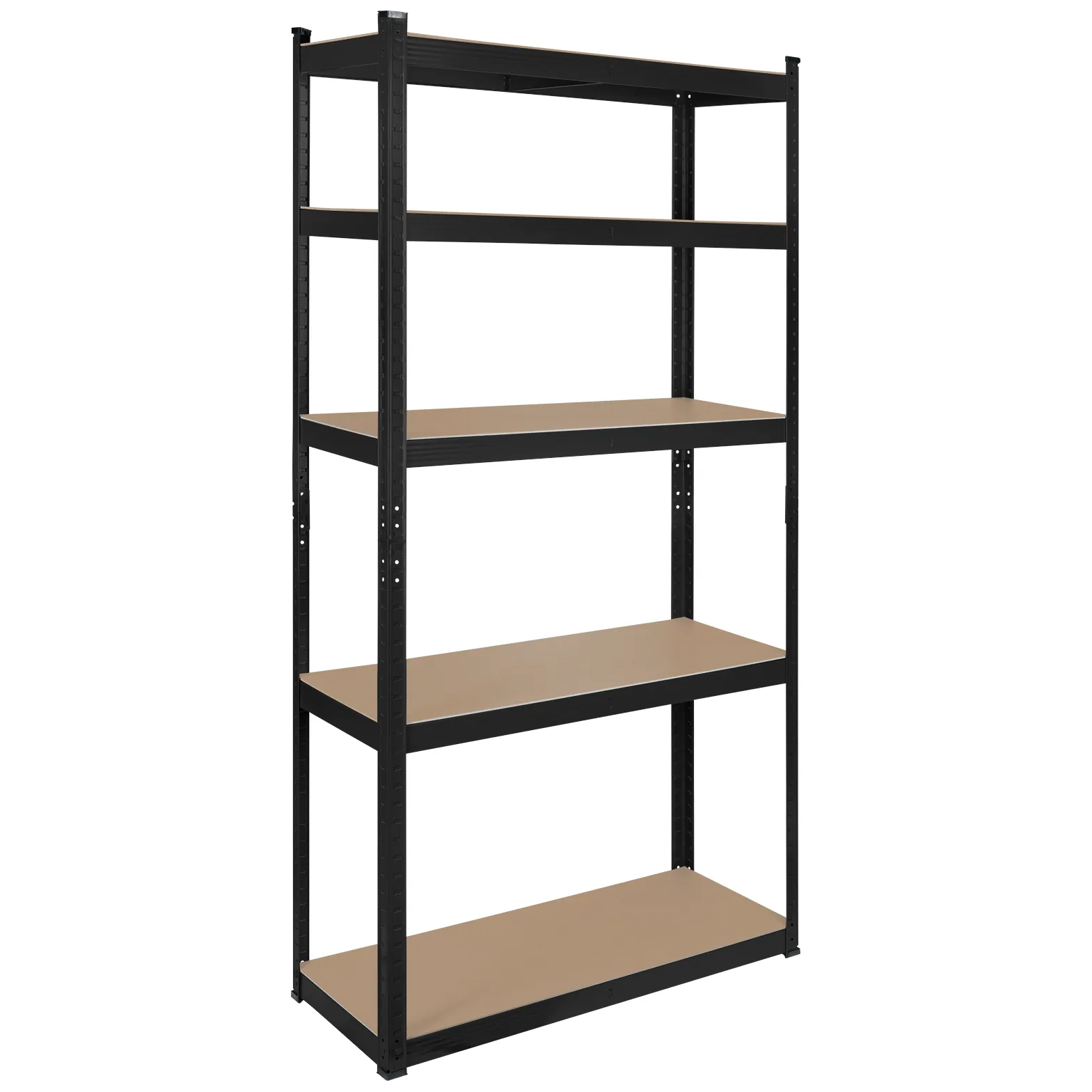 Regał metalowy magazynowy 180x90x40 czarny Rebel - obrazek 2
