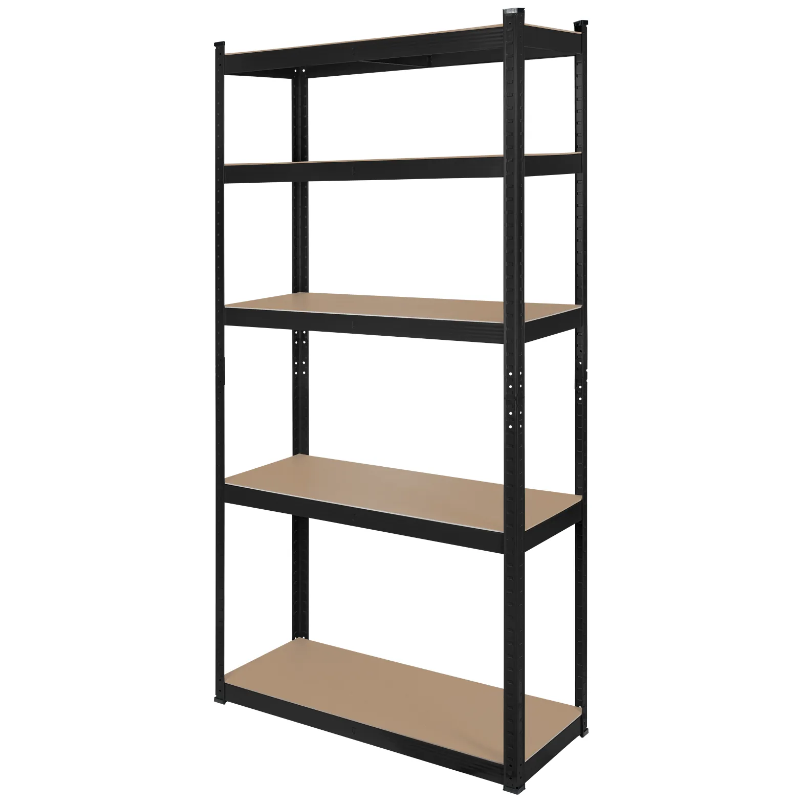 Regał metalowy magazynowy 180x90x40 czarny Rebel - obrazek 3