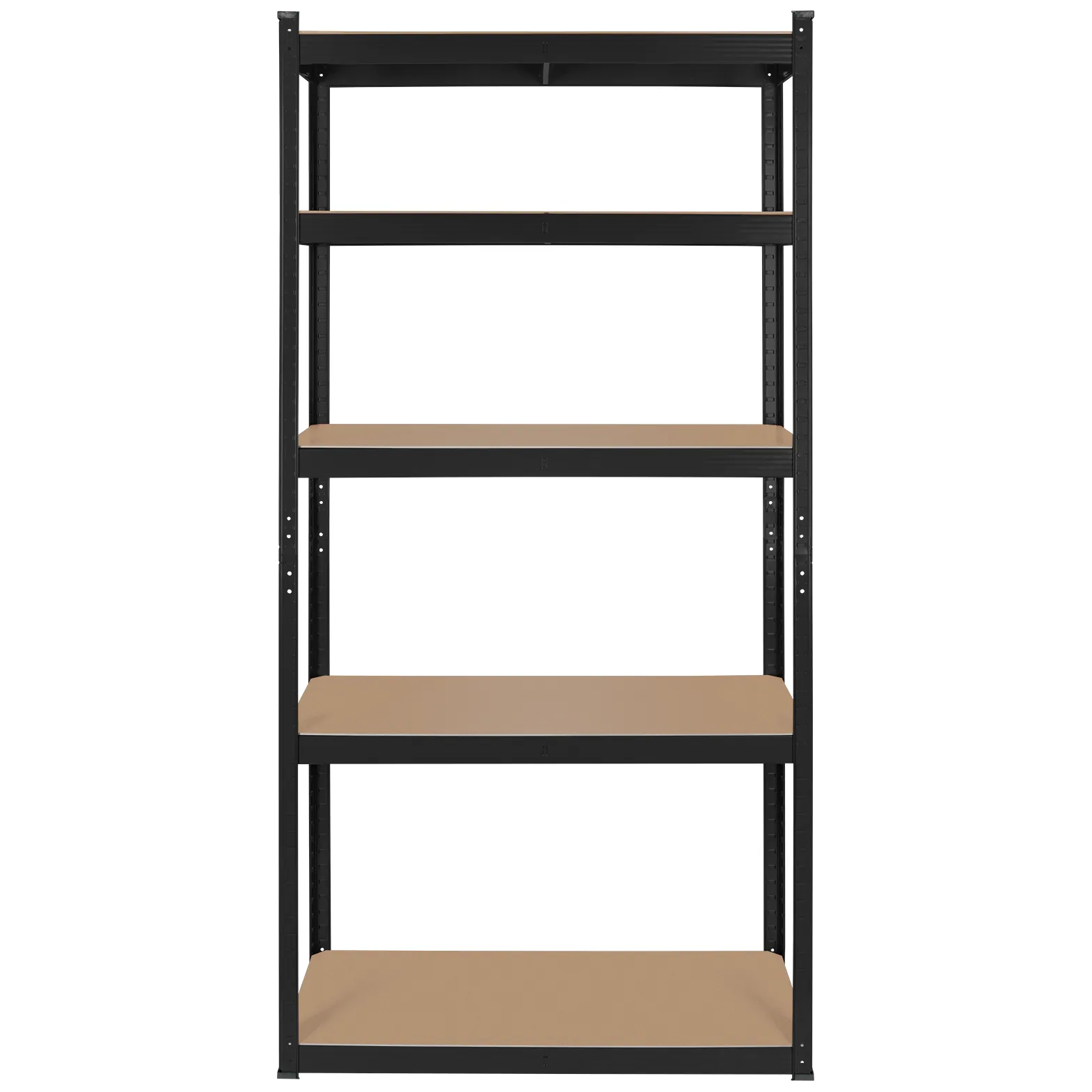 Regał metalowy magazynowy 180x90x40 czarny Rebel - obrazek 4