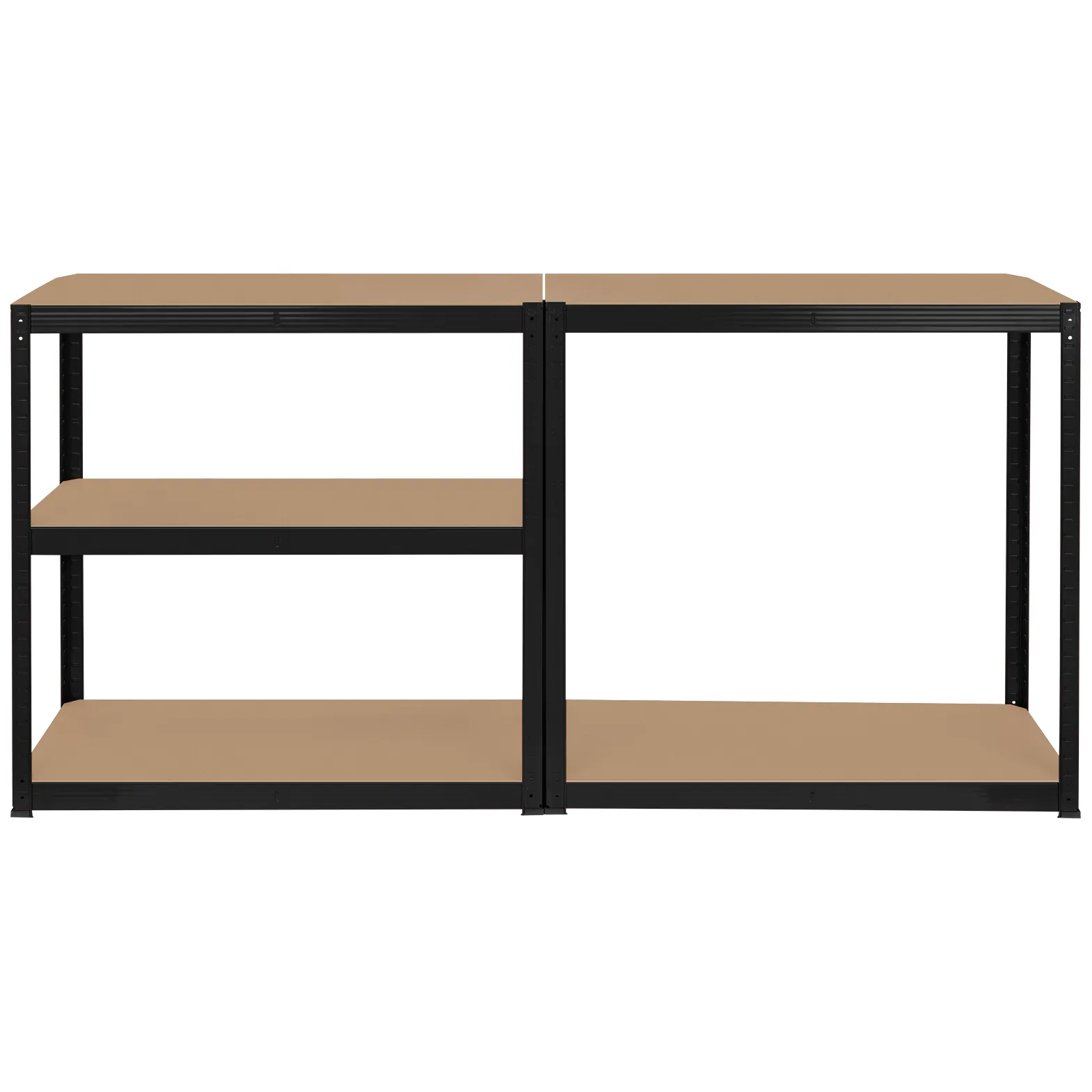 Regał metalowy magazynowy 180x90x40 czarny Rebel - obrazek 6