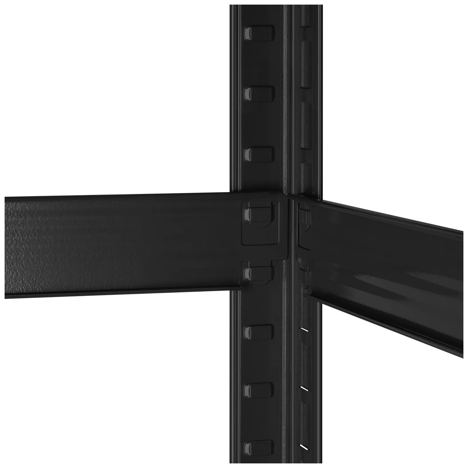 Regał metalowy magazynowy 180x90x40 czarny Rebel - obrazek 7