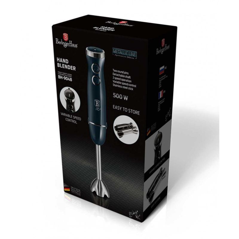 BLENDER RĘCZNY BERLINGER HAUS BH-9048 AQUAMARINE - obrazek 3