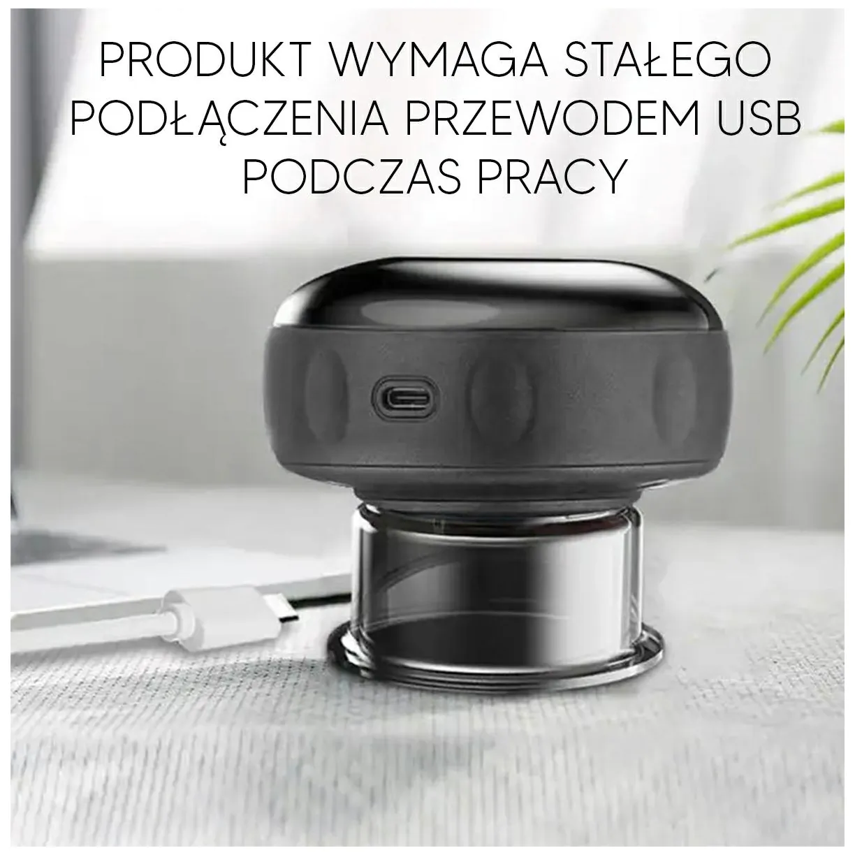 AG913 Elektryczna bańka chińska do masażu - obrazek 6