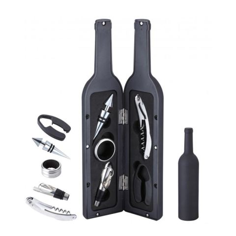 ZESTAW DO WINA W ETUI W FORMIE BUTELKI KINGHOFF KH-1166