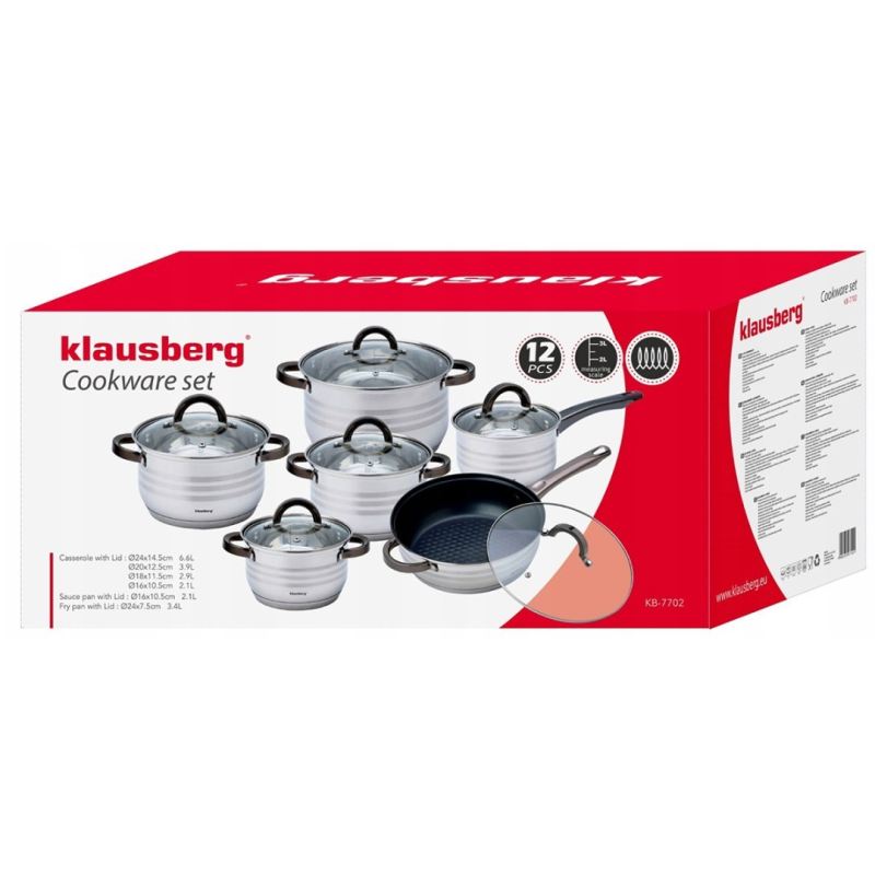 ZESTAW GARNKÓW 12 ELEMENTÓW KLAUSBERG KB-7702 - obrazek 13
