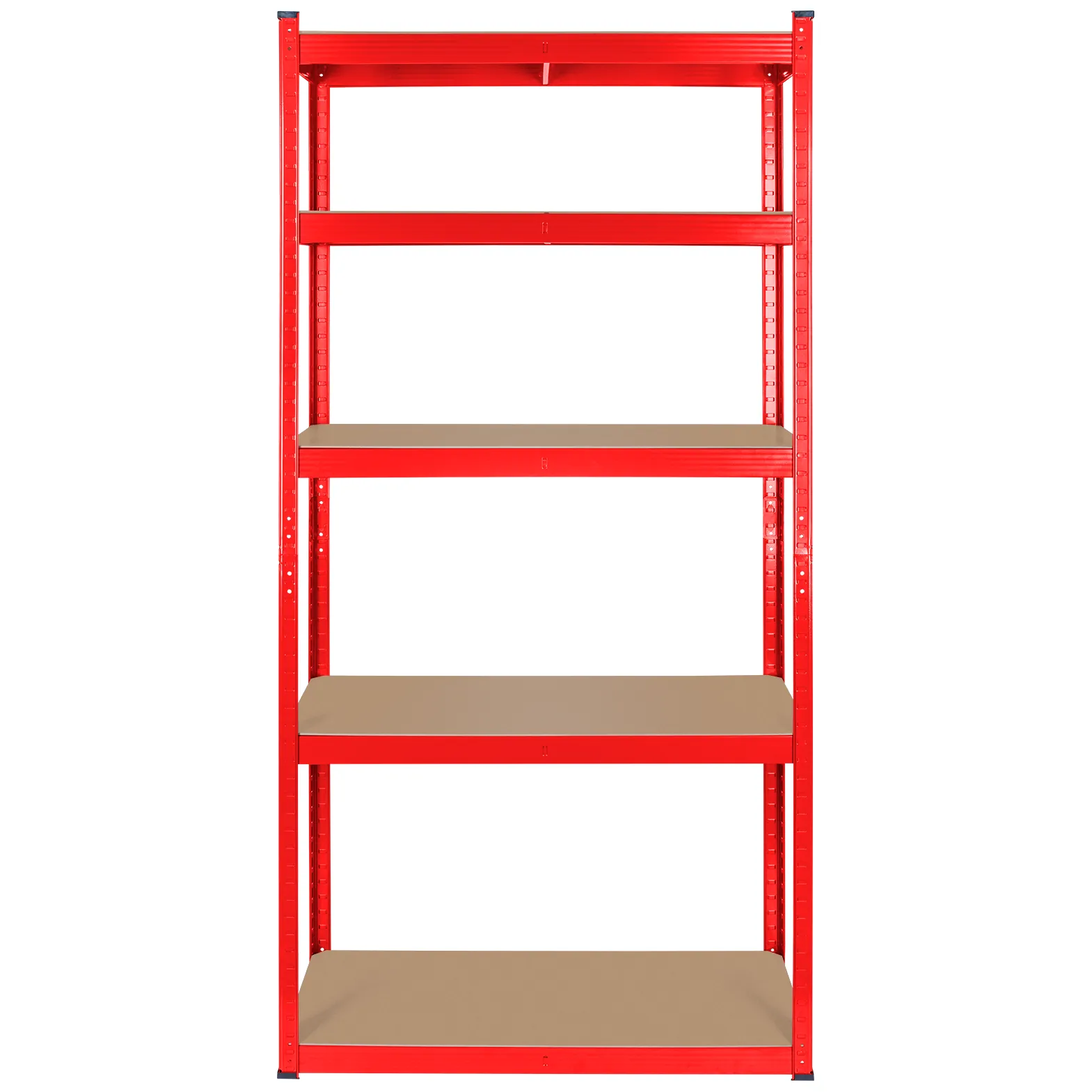 Regał metalowy magazynowy 180x90x40 czerwony Rebel - obrazek 4