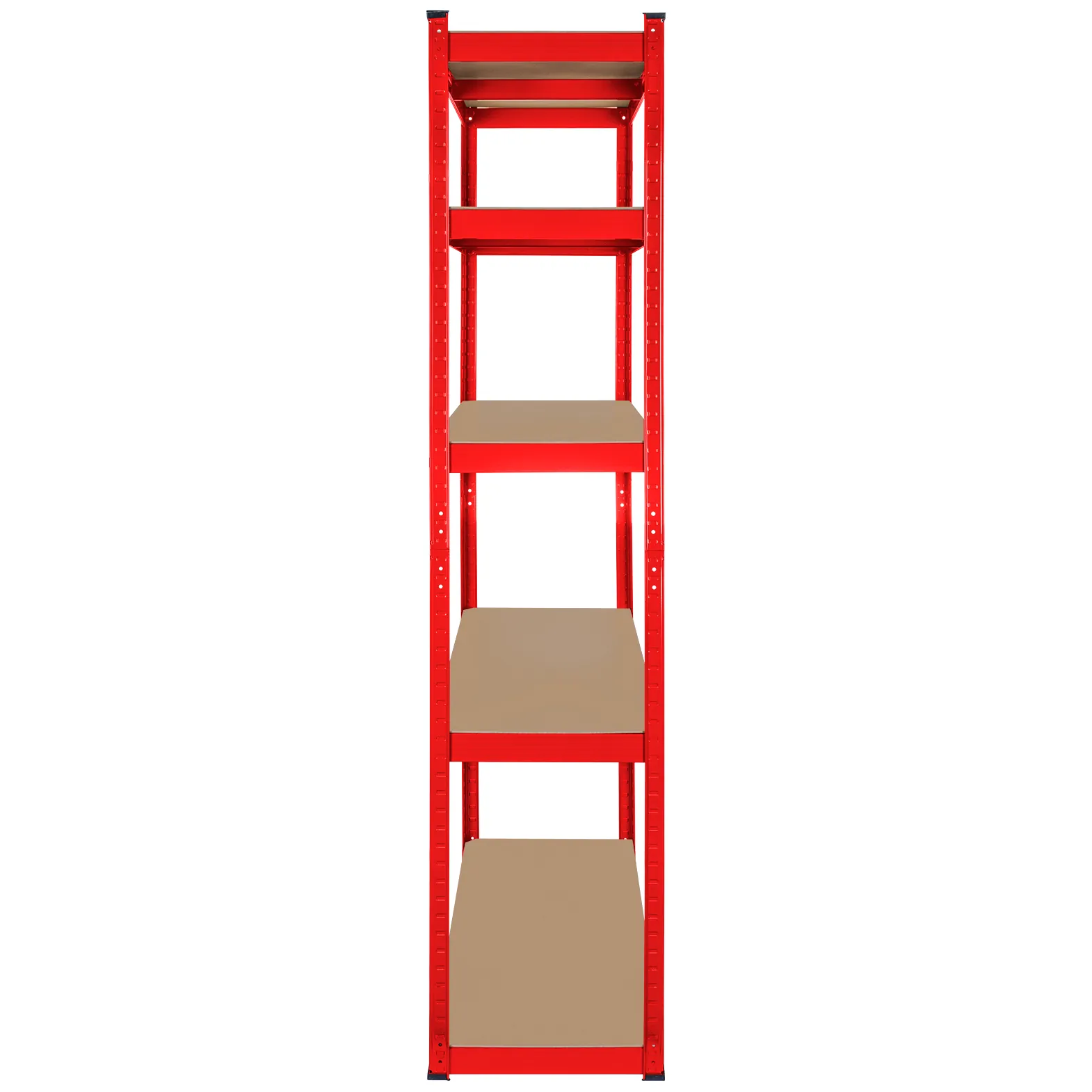 Regał metalowy magazynowy 180x90x40 czerwony Rebel - obrazek 5