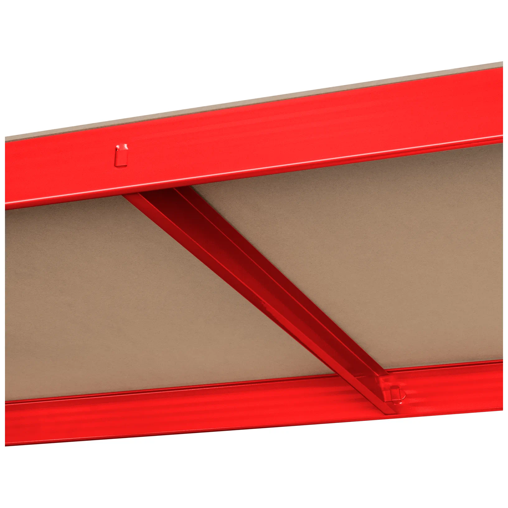 Regał metalowy magazynowy 180x90x40 czerwony Rebel - obrazek 8